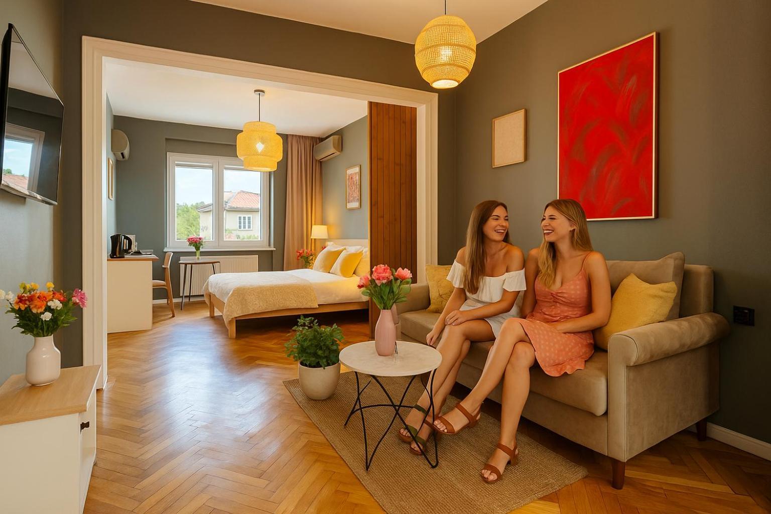 Woodie Studio With Premium Comfort By Piata Unirii Bucureşti Eksteriør bilde